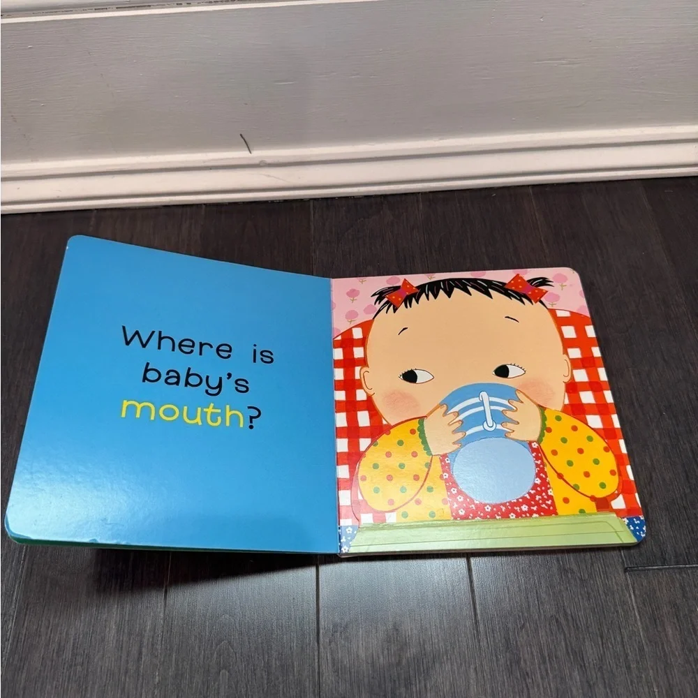 Where is Baby’s Belly Button? Interactive Baby Board Book with Flaps Kids Ripped